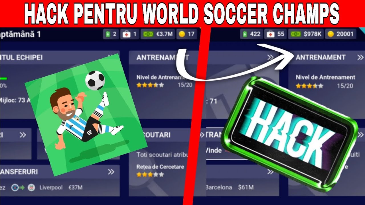 World Soccer Champs Hack / Mod Apk – v10.1/v10.2.1, Unlimited Money, All Players Unlocked